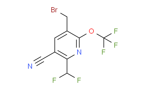 AM176730 | 1803622-96-9 | 3-(Bromomethyl)-5-cyano-6-(difluoromethyl)-2-(trifluoromethoxy)pyridine
