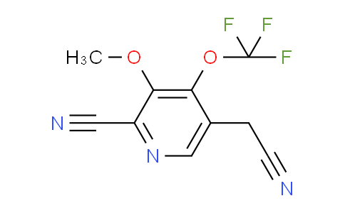 AM176733 | 1804690-32-1 | 2-Cyano-3-methoxy-4-(trifluoromethoxy)pyridine-5-acetonitrile