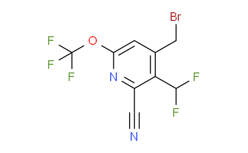 AM176735 | 1803658-13-0 | 4-(Bromomethyl)-2-cyano-3-(difluoromethyl)-6-(trifluoromethoxy)pyridine