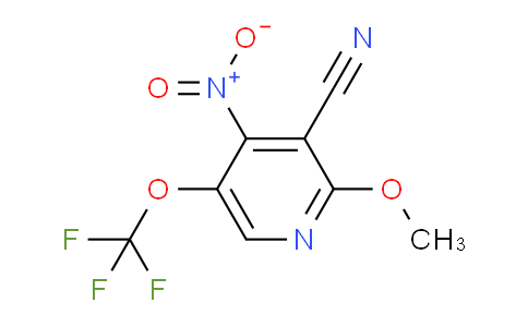 3-Cyano-2-methoxy-4-nitro-5-(trifluoromethoxy)pyridine