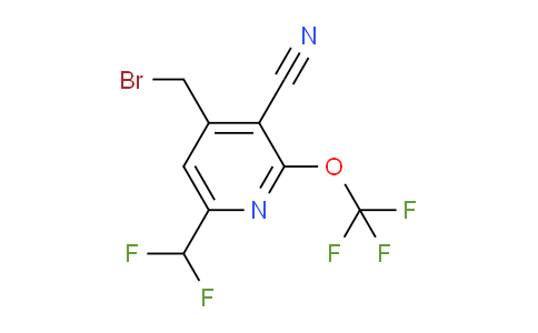 AM176739 | 1803658-20-9 | 4-(Bromomethyl)-3-cyano-6-(difluoromethyl)-2-(trifluoromethoxy)pyridine