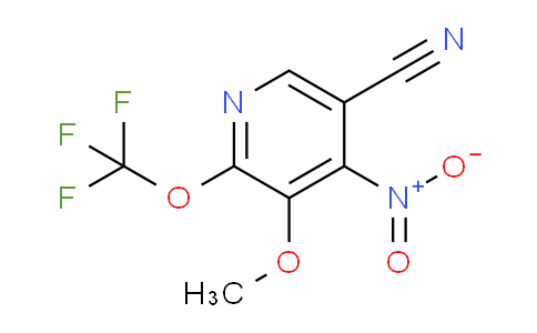 5-Cyano-3-methoxy-4-nitro-2-(trifluoromethoxy)pyridine