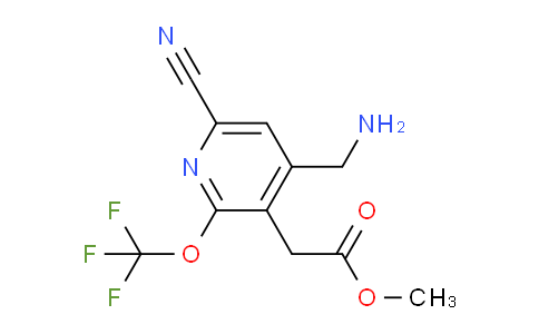AM176751 | 1806247-48-2 | Methyl 4-(aminomethyl)-6-cyano-2-(trifluoromethoxy)pyridine-3-acetate