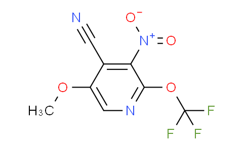 4-Cyano-5-methoxy-3-nitro-2-(trifluoromethoxy)pyridine