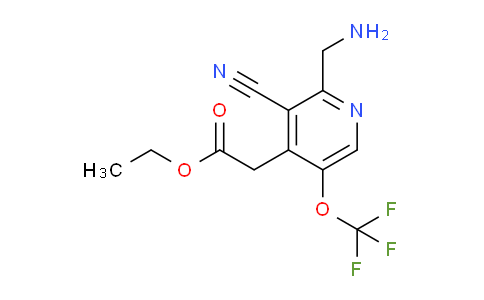AM176759 | 1804324-26-2 | Ethyl 2-(aminomethyl)-3-cyano-5-(trifluoromethoxy)pyridine-4-acetate