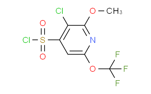 3-Chloro-2-methoxy-6-(trifluoromethoxy)pyridine-4-sulfonyl chloride
