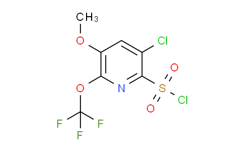 AM176774 | 1804690-51-4 | 3-Chloro-5-methoxy-6-(trifluoromethoxy)pyridine-2-sulfonyl chloride
