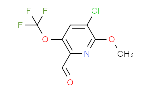 AM176781 | 1806234-05-8 | 3-Chloro-2-methoxy-5-(trifluoromethoxy)pyridine-6-carboxaldehyde