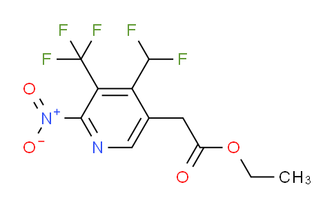 AM17679 | 1361879-77-7 | Ethyl 4-(difluoromethyl)-2-nitro-3-(trifluoromethyl)pyridine-5-acetate