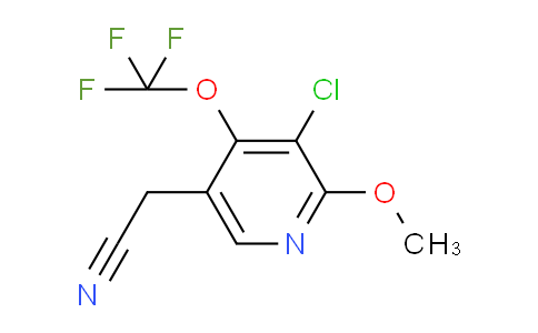 AM176793 | 1804590-51-9 | 3-Chloro-2-methoxy-4-(trifluoromethoxy)pyridine-5-acetonitrile