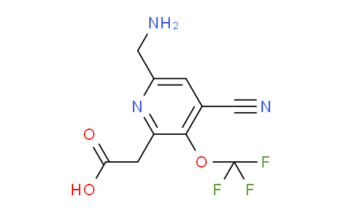AM176794 | 1806247-42-6 | 6-(Aminomethyl)-4-cyano-3-(trifluoromethoxy)pyridine-2-acetic acid