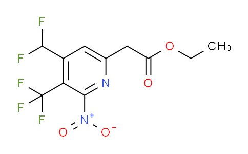AM17680 | 1361902-47-7 | Ethyl 4-(difluoromethyl)-2-nitro-3-(trifluoromethyl)pyridine-6-acetate