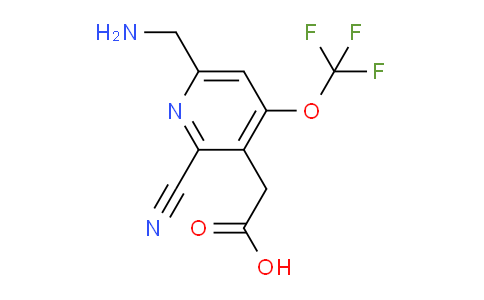 AM176800 | 1806073-42-6 | 6-(Aminomethyl)-2-cyano-4-(trifluoromethoxy)pyridine-3-acetic acid