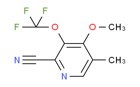AM176819 | 1804807-69-9 | 2-Cyano-4-methoxy-5-methyl-3-(trifluoromethoxy)pyridine
