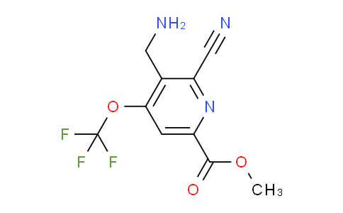 AM176821 | 1804642-32-7 | Methyl 3-(aminomethyl)-2-cyano-4-(trifluoromethoxy)pyridine-6-carboxylate