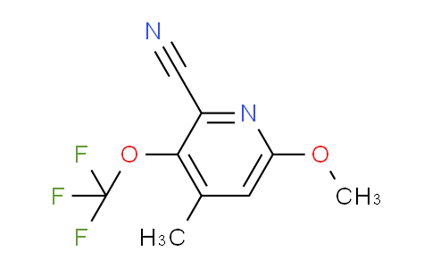 AM176823 | 1803946-98-6 | 2-Cyano-6-methoxy-4-methyl-3-(trifluoromethoxy)pyridine