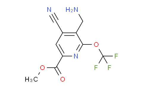 AM176824 | 1804734-76-6 | Methyl 3-(aminomethyl)-4-cyano-2-(trifluoromethoxy)pyridine-6-carboxylate