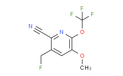 AM176825 | 1806247-51-7 | 2-Cyano-3-(fluoromethyl)-5-methoxy-6-(trifluoromethoxy)pyridine