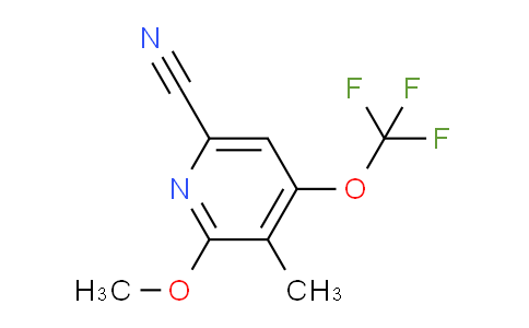 AM176826 | 1804394-45-3 | 6-Cyano-2-methoxy-3-methyl-4-(trifluoromethoxy)pyridine
