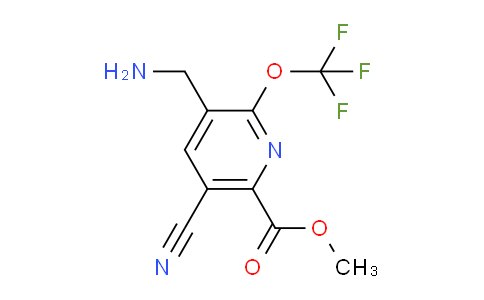 AM176828 | 1806133-94-7 | Methyl 3-(aminomethyl)-5-cyano-2-(trifluoromethoxy)pyridine-6-carboxylate