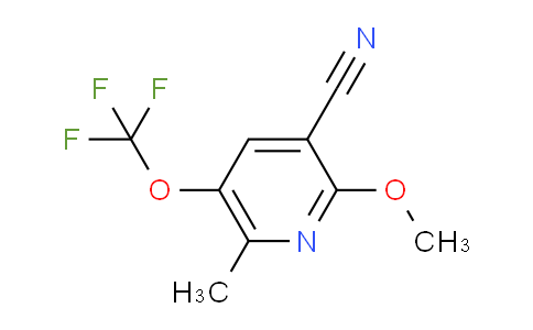 AM176829 | 1804338-14-4 | 3-Cyano-2-methoxy-6-methyl-5-(trifluoromethoxy)pyridine