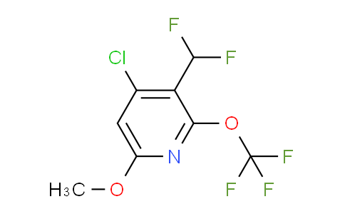 AM176839 | 1804799-93-6 | 4-Chloro-3-(difluoromethyl)-6-methoxy-2-(trifluoromethoxy)pyridine