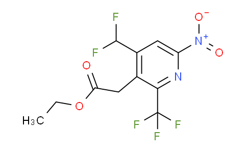 AM17684 | 1361697-37-1 | Ethyl 4-(difluoromethyl)-6-nitro-2-(trifluoromethyl)pyridine-3-acetate