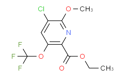 AM176845 | 1806169-55-0 | Ethyl 3-chloro-2-methoxy-5-(trifluoromethoxy)pyridine-6-carboxylate