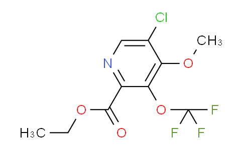 AM176848 | 1806169-60-7 | Ethyl 5-chloro-4-methoxy-3-(trifluoromethoxy)pyridine-2-carboxylate