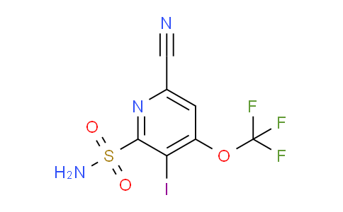 AM176849 | 1804336-58-0 | 6-Cyano-3-iodo-4-(trifluoromethoxy)pyridine-2-sulfonamide