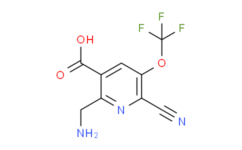 AM176859 | 1804734-27-7 | 2-(Aminomethyl)-6-cyano-5-(trifluoromethoxy)pyridine-3-carboxylic acid