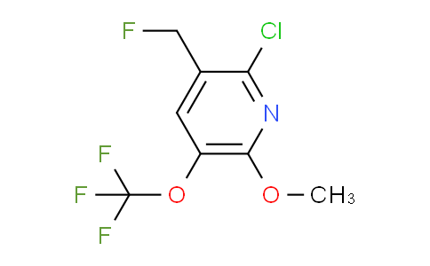 AM176867 | 1803693-62-0 | 2-Chloro-3-(fluoromethyl)-6-methoxy-5-(trifluoromethoxy)pyridine