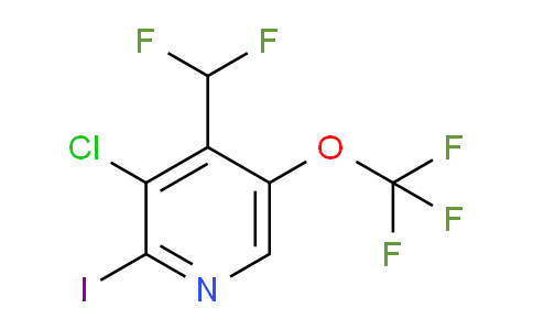 AM176879 | 1803921-36-9 | 3-Chloro-4-(difluoromethyl)-2-iodo-5-(trifluoromethoxy)pyridine