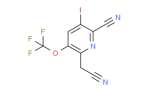 AM176881 | 1806203-06-4 | 2-Cyano-3-iodo-5-(trifluoromethoxy)pyridine-6-acetonitrile