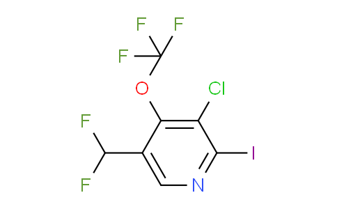 AM176884 | 1804400-03-0 | 3-Chloro-5-(difluoromethyl)-2-iodo-4-(trifluoromethoxy)pyridine