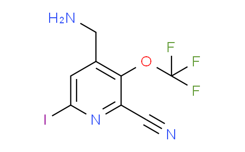 4-(Aminomethyl)-2-cyano-6-iodo-3-(trifluoromethoxy)pyridine