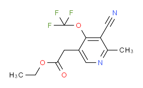 AM176905 | 1806217-04-8 | Ethyl 3-cyano-2-methyl-4-(trifluoromethoxy)pyridine-5-acetate
