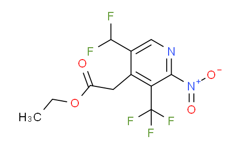 AM17691 | 1361879-82-4 | Ethyl 5-(difluoromethyl)-2-nitro-3-(trifluoromethyl)pyridine-4-acetate