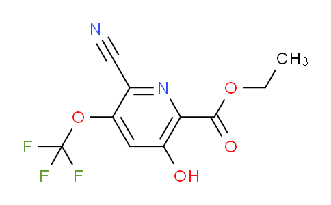 AM176913 | 1806219-85-1 | Ethyl 2-cyano-5-hydroxy-3-(trifluoromethoxy)pyridine-6-carboxylate