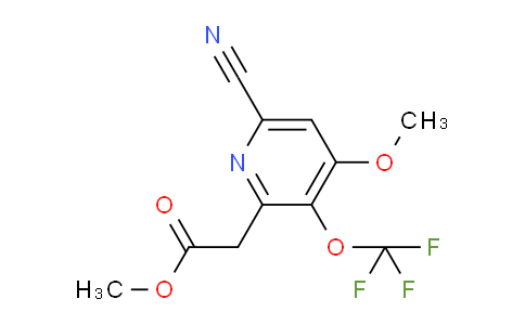 AM176922 | 1803623-03-1 | Methyl 6-cyano-4-methoxy-3-(trifluoromethoxy)pyridine-2-acetate