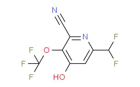 AM176923 | 1804713-89-0 | 2-Cyano-6-(difluoromethyl)-4-hydroxy-3-(trifluoromethoxy)pyridine