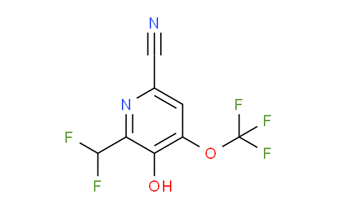 AM176924 | 1803653-71-5 | 6-Cyano-2-(difluoromethyl)-3-hydroxy-4-(trifluoromethoxy)pyridine