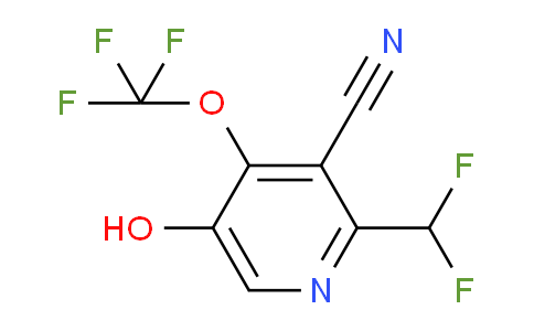 AM176926 | 1804474-36-9 | 3-Cyano-2-(difluoromethyl)-5-hydroxy-4-(trifluoromethoxy)pyridine