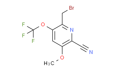 AM176942 | 1804697-06-0 | 2-(Bromomethyl)-6-cyano-5-methoxy-3-(trifluoromethoxy)pyridine