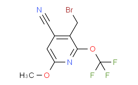 AM176945 | 1804338-79-1 | 3-(Bromomethyl)-4-cyano-6-methoxy-2-(trifluoromethoxy)pyridine