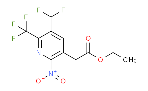 AM17695 | 1361785-71-8 | Ethyl 3-(difluoromethyl)-6-nitro-2-(trifluoromethyl)pyridine-5-acetate