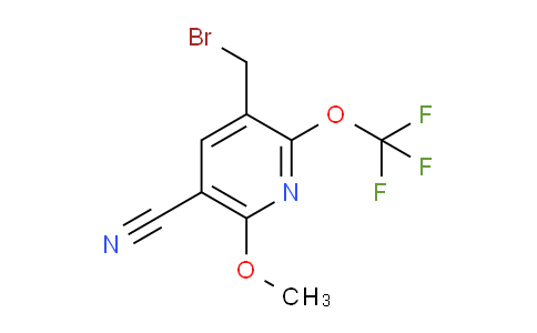 AM176950 | 1806247-26-6 | 3-(Bromomethyl)-5-cyano-6-methoxy-2-(trifluoromethoxy)pyridine