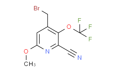 4-(Bromomethyl)-2-cyano-6-methoxy-3-(trifluoromethoxy)pyridine