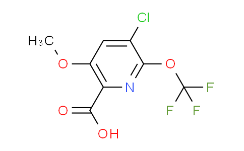 AM176960 | 1806129-07-6 | 3-Chloro-5-methoxy-2-(trifluoromethoxy)pyridine-6-carboxylic acid