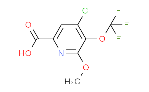 AM176964 | 1803695-85-3 | 4-Chloro-2-methoxy-3-(trifluoromethoxy)pyridine-6-carboxylic acid